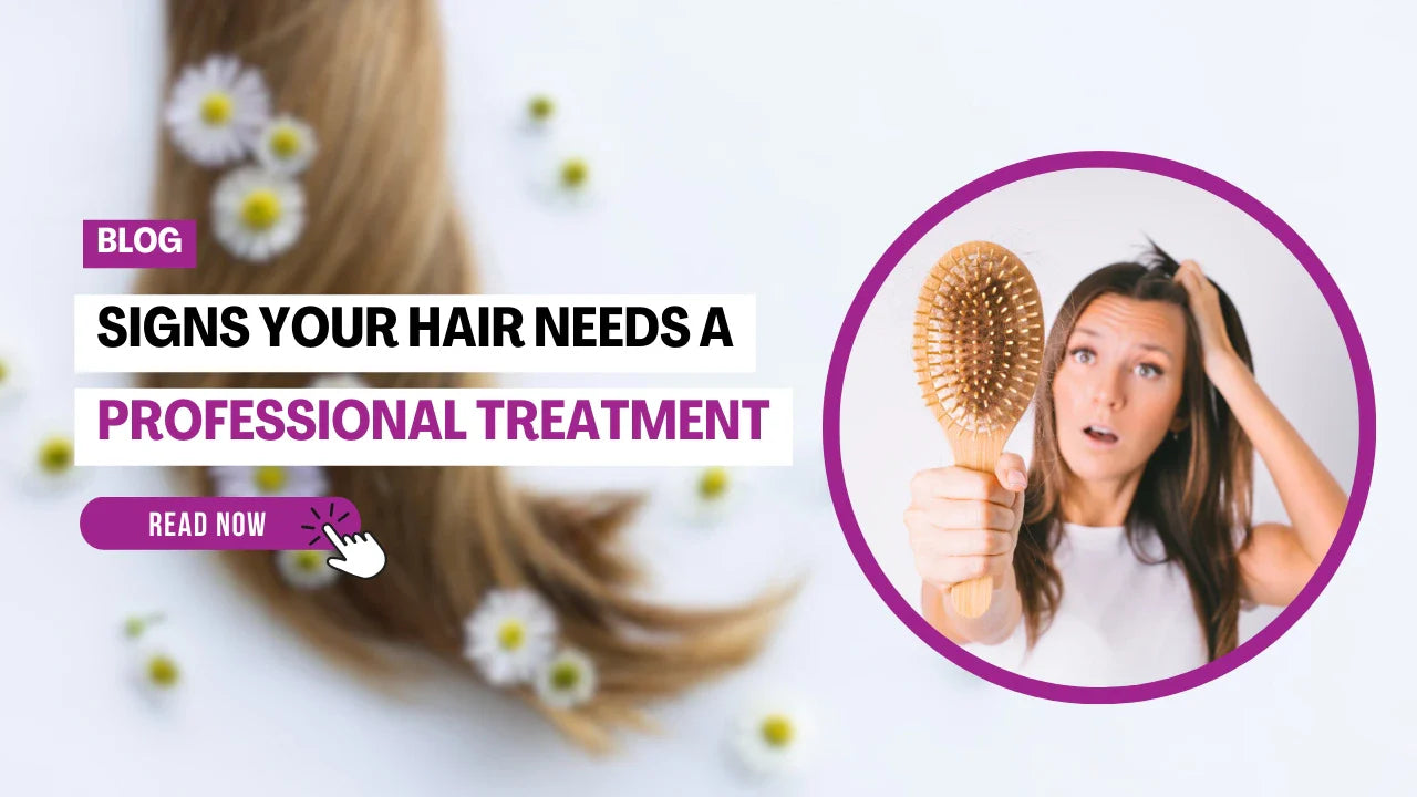 Signs your hair needs a professional treatment