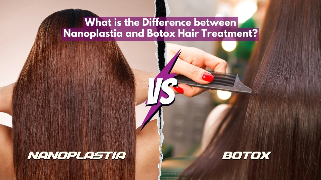 Botox hair straightening treatment shop