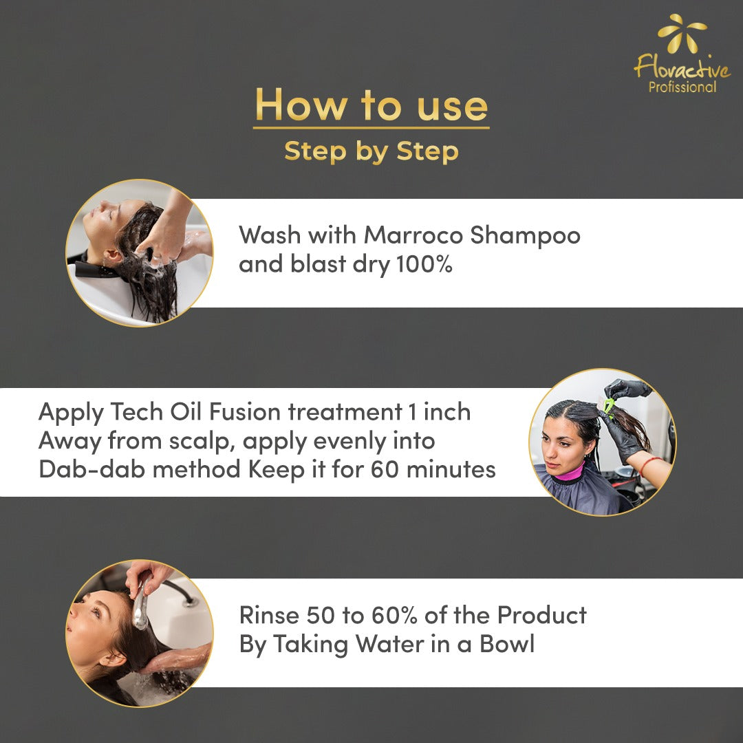 Marroco Tech Oil Fusion Hair Treatment – Advanced Smoothing Formula (1L)