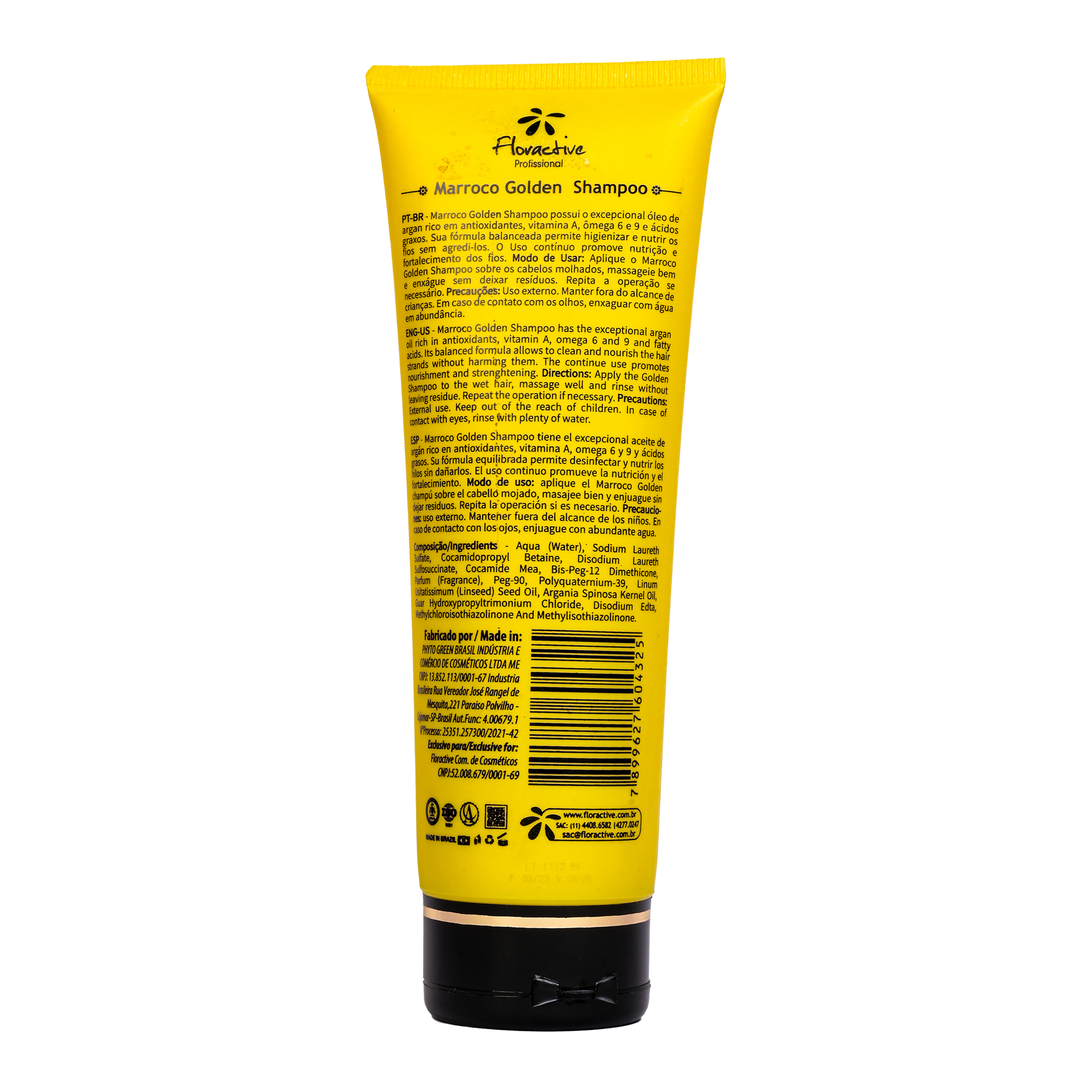 Marroco Golden Shampoo - 250 ml