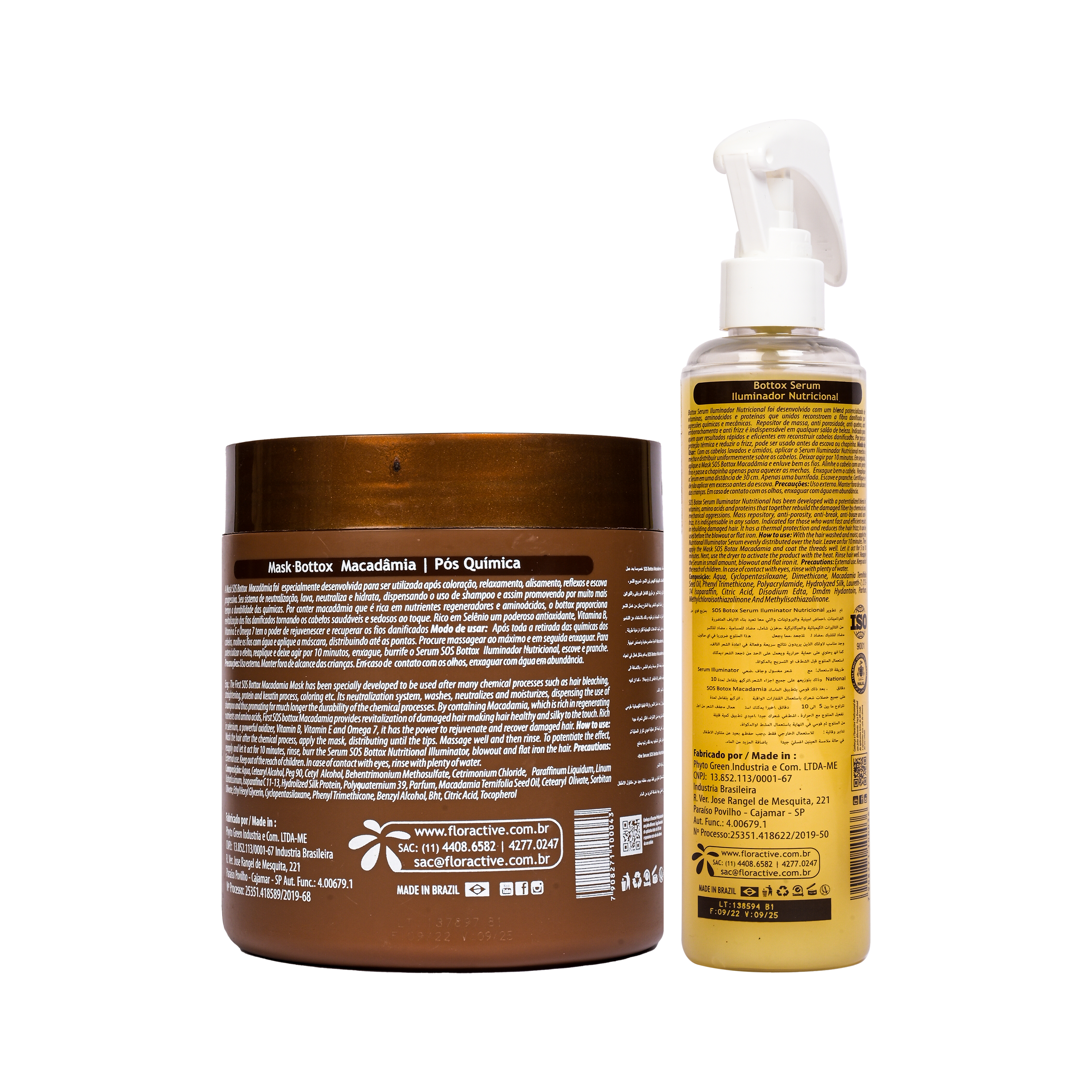 Mask Botox & Serum Illuminador (Combo 500gm + 250ml)