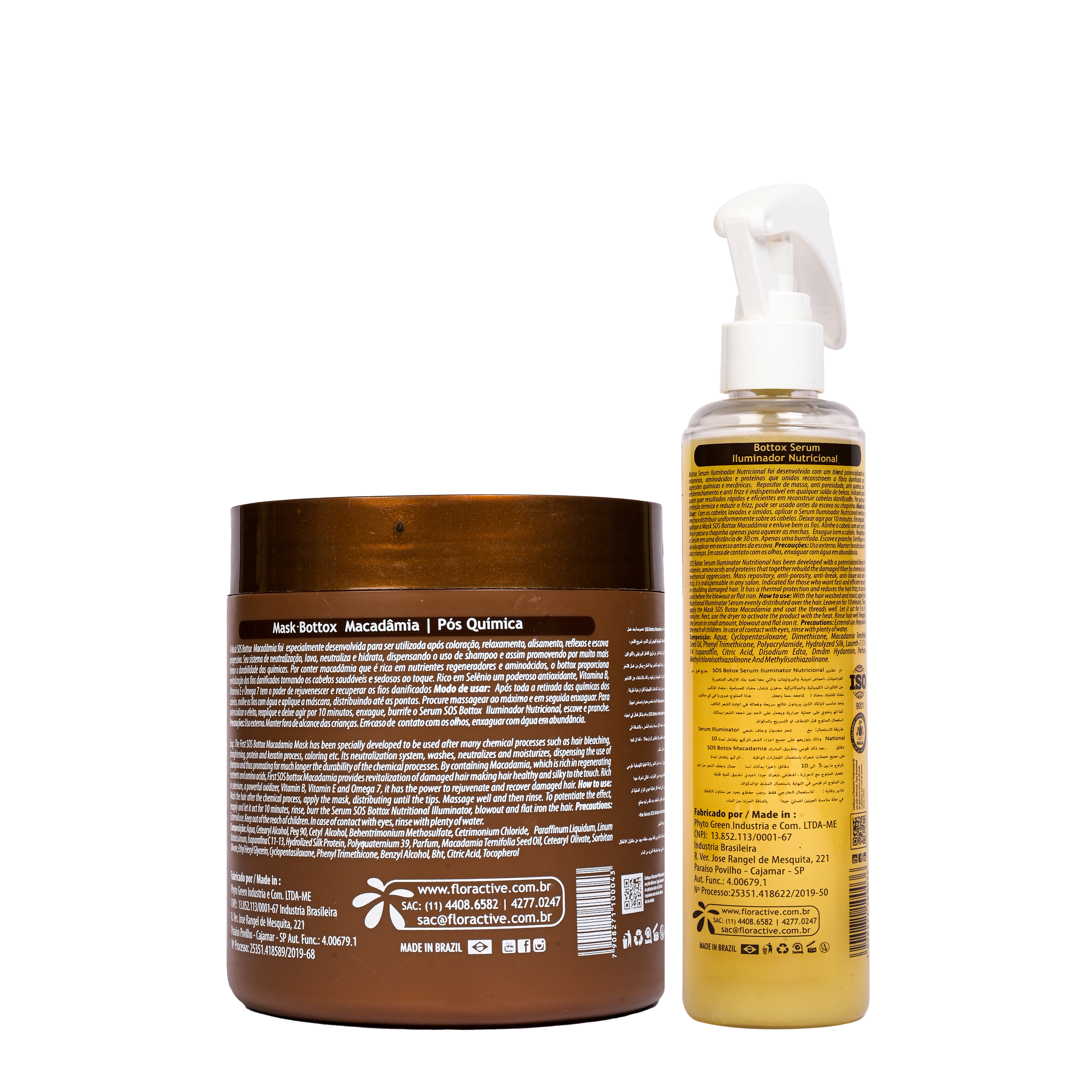 Mask Botox & Serum Illuminador 500gm + 250ml