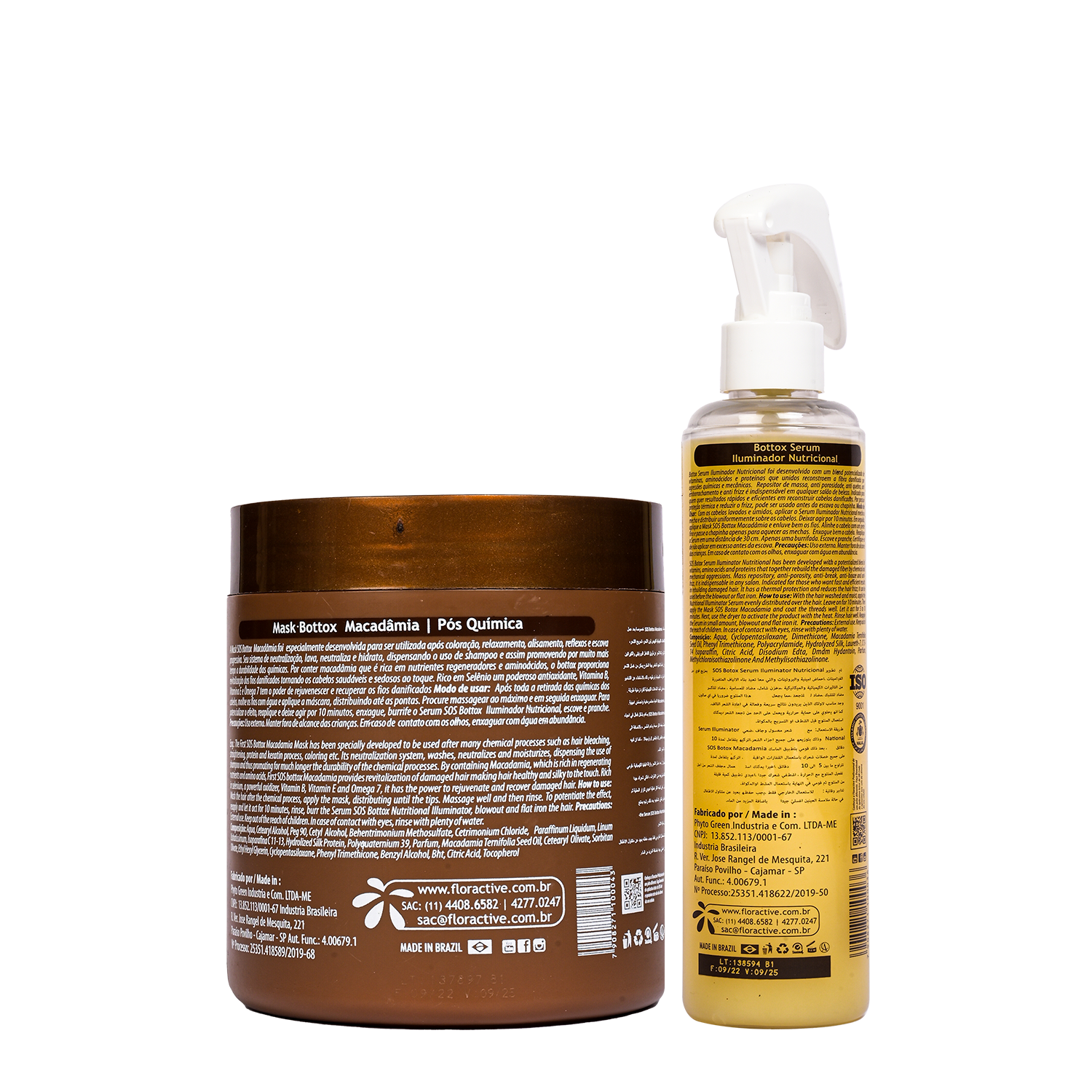 Mask Botox & Serum Illuminador (Combo 500gm + 250ml)