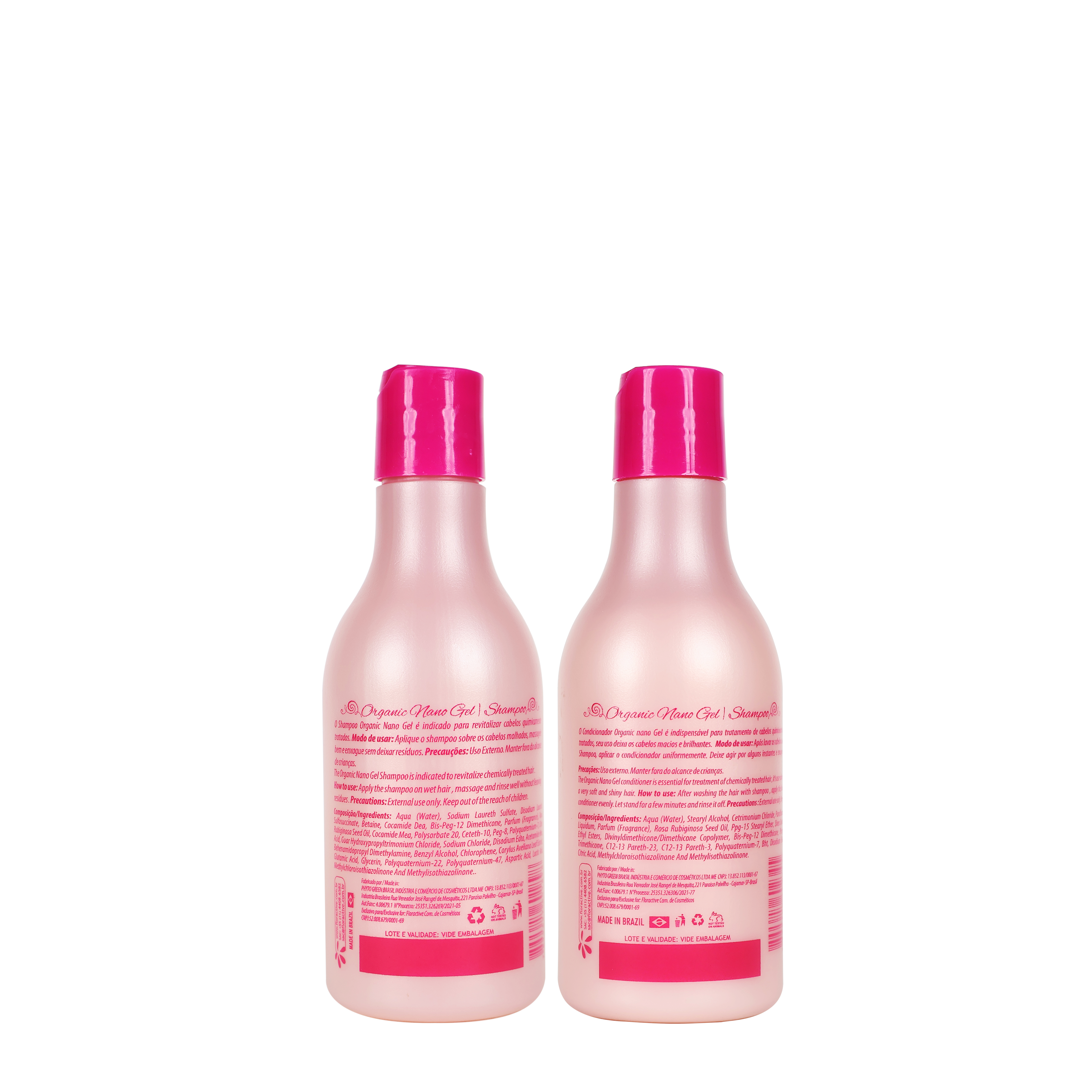 Organic Nano Gel Shampoo & Conditioner