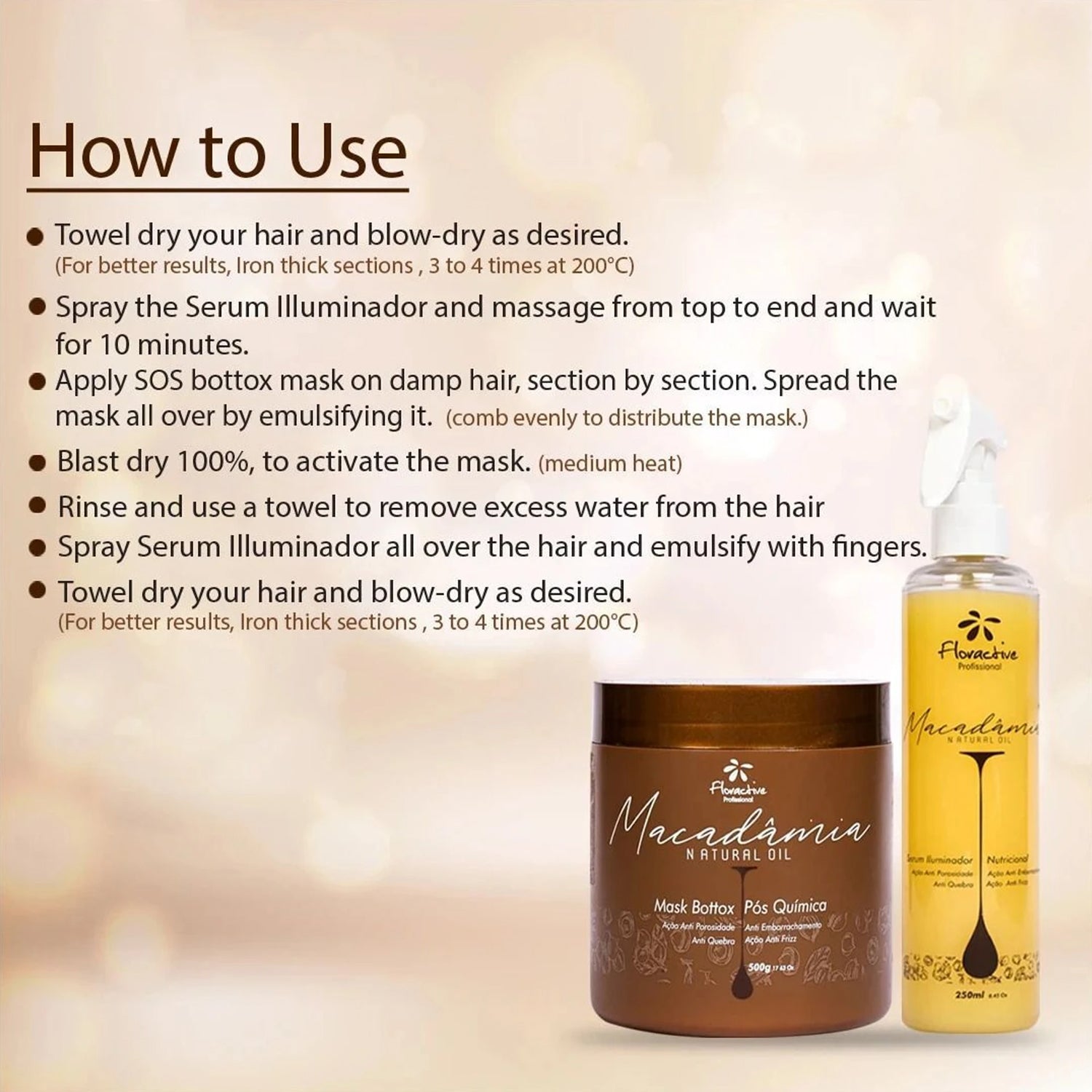 Mask Botox & Serum Illuminador (Combo 500gm + 250ml)